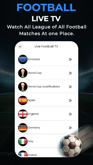 Live Football TV HD STREAMING Screenshot 2
