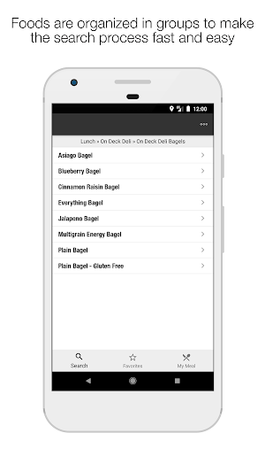 Nutrition - Univ. of Arizona Screenshot 1