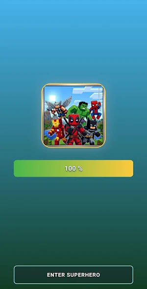 Superheroes mod Minecraft PE Screenshot 1