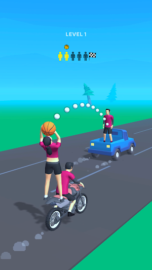 Road Dunk 3D Screenshot 0