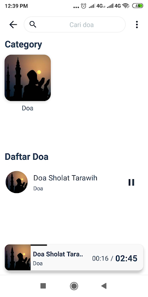 Doa Sholat Tarawih Screenshot 2