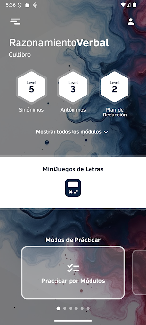 Cultibro: Razonamiento Verbal Screenshot 0