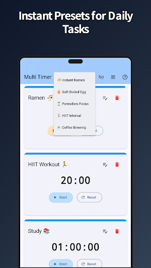 Multi Timer - Interval Routine Screenshot 1