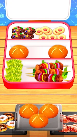 Lunch Box Organizer Fill it Screenshot 2