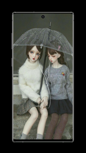 Cute Doll Wallpaper Screenshot 2