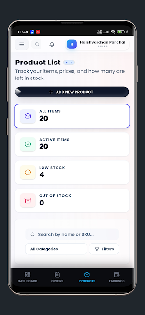 OyeChotuu Vendor Screenshot 2