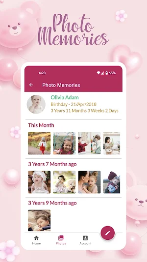 Dreams: My Baby Tracker Diary Screenshot 3
