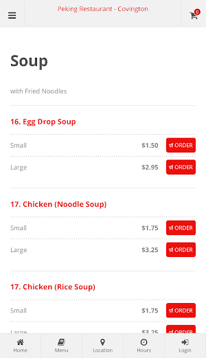 Peking Restaurant Covington Screenshot 2