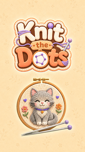 Knit the Dots: Relaxing Puzzle Screenshot 0