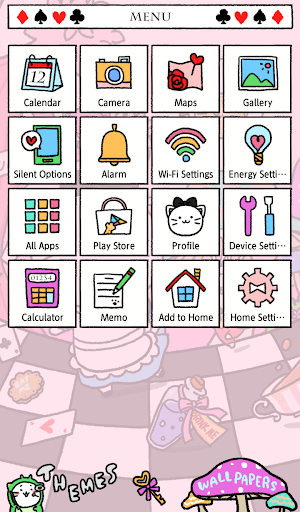 Cats in Wonderland Theme Screenshot 1
