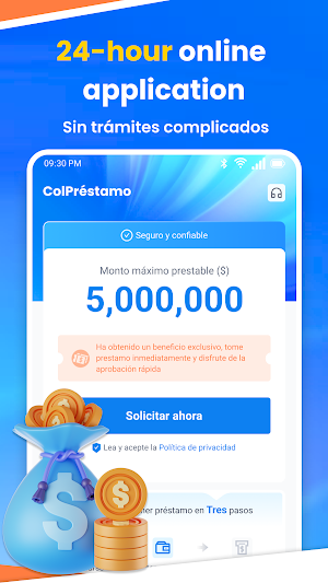 Aplicar en línea-ColPrestamo Screenshot 1