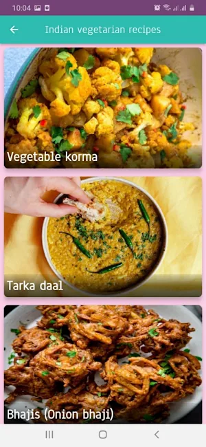 Indian dishes Screenshot 3