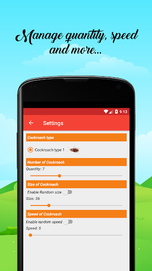 Cockroach Run on Screen Screenshot 3