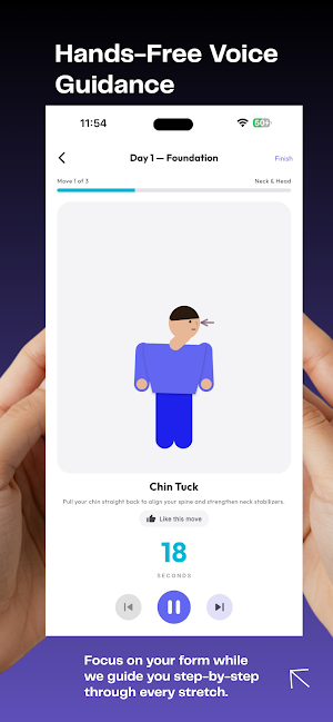FlexNow: Stretch & Pain Relief Screenshot 3