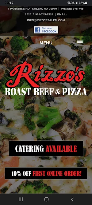 Rizzo’s Roast Beef and Pizza Screenshot 3