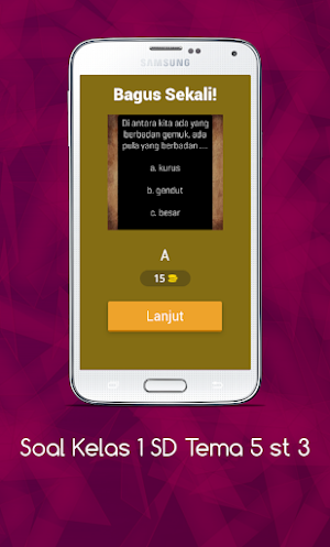 Soal Kelas 1 SD Tema 5 st 3 Screenshot 1