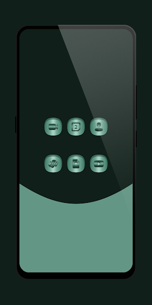 Curved - Green Icon Pack Screenshot 1