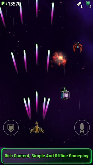Space Shooter Game Screenshot 1