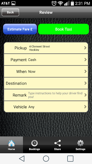 ComCab Birmingham Screenshot 2