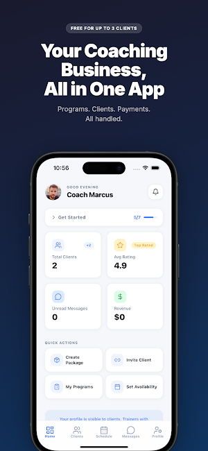 FirstRep: Fitness Coaching Screenshot 0