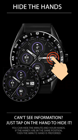 WFP 304 Classic watch face Screenshot 2