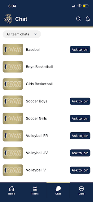 Foley Lions Athletics Screenshot 2
