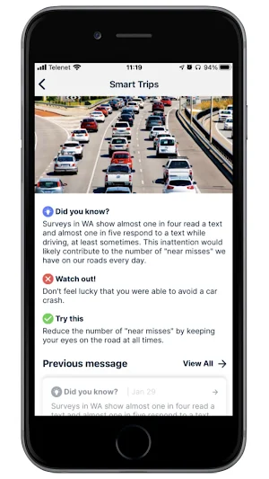 Safer Driver: Trial: Your personal driver coach Screenshot 3