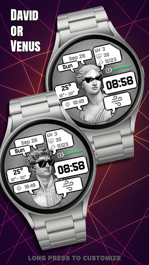 NeoClassic: Watch face Screenshot 2