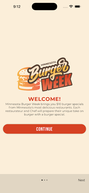Minnesota Burger Week Screenshot 0