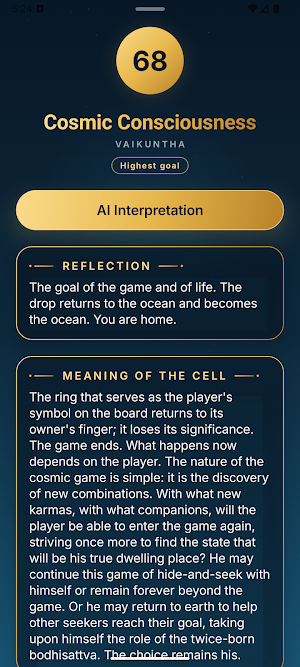 Snakes and ladders · Lila Screenshot 2