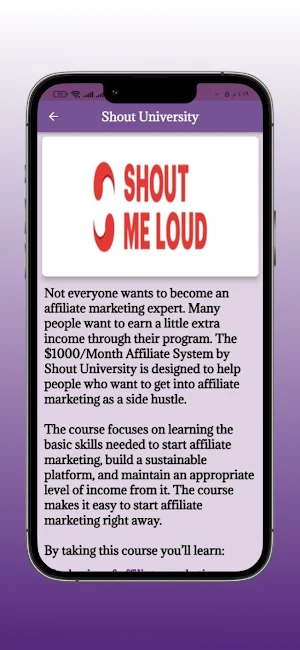 Learn Affiliate Marketing Screenshot 3