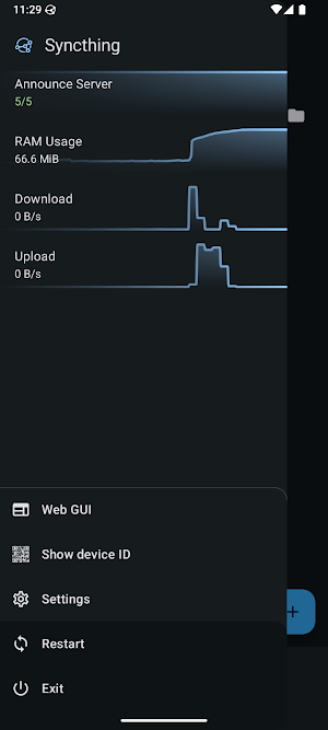 Syncthing for Android Screenshot 2