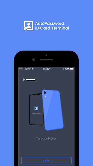 AutoPassword™ ID Card Terminal Screenshot 2