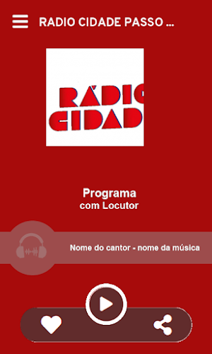 Rádio Cidade Passo de Torres Screenshot 1