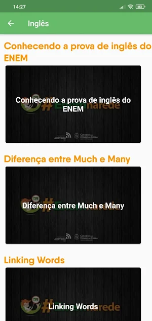 Enem na Rede Screenshot 2
