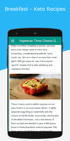 Breakfast - Keto Recipes Screenshot 0
