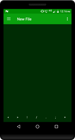 Simple text editor Screenshot 3