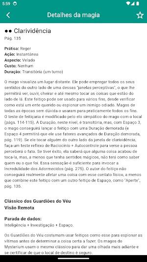 Mago, o Despertar: Grimório Screenshot 1