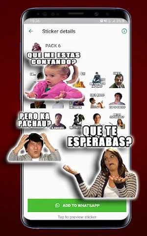 Memes Frases Sticker WASticker Screenshot 1