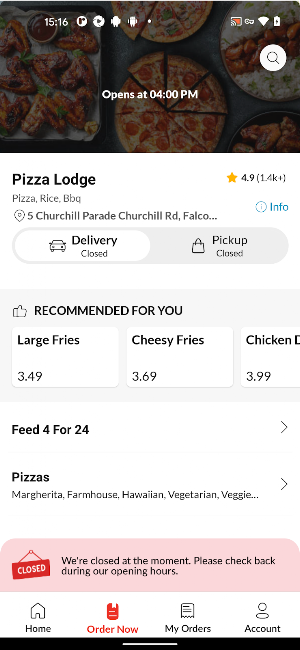Pizza Lodge Screenshot 2