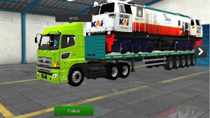 Bussid Mod Dump Truck Hino Screenshot 0