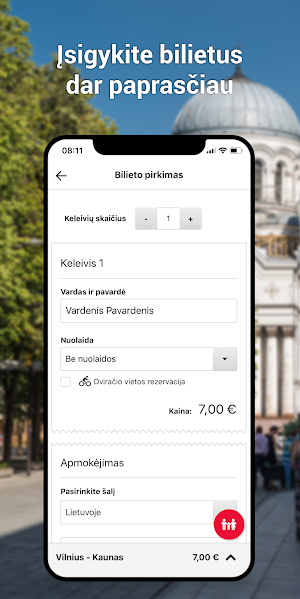 Autobusų bilietai Screenshot 2
