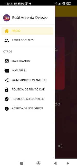 Raúl Arsenio Oviedo 97.3 FM Screenshot 2