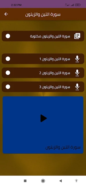 سورة التين والزيتون Screenshot 2