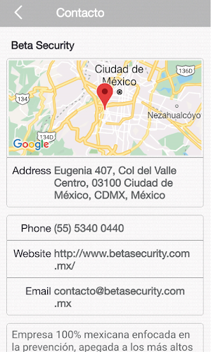 Beta Security Screenshot 2