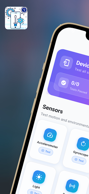 Phone Tester & Device Info Screenshot 0