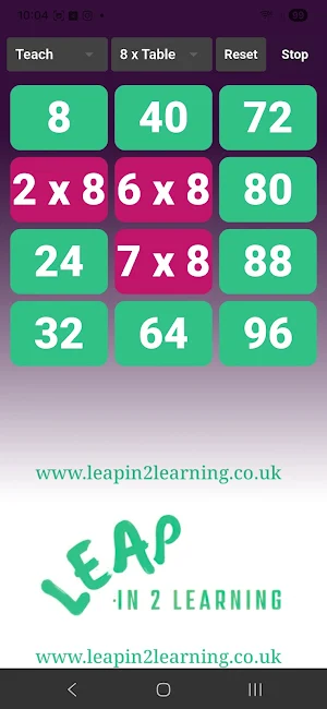 Leapin2Timestables Screenshot 2