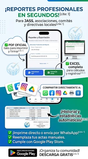 Control Asambleas y Reuniones Screenshot 1