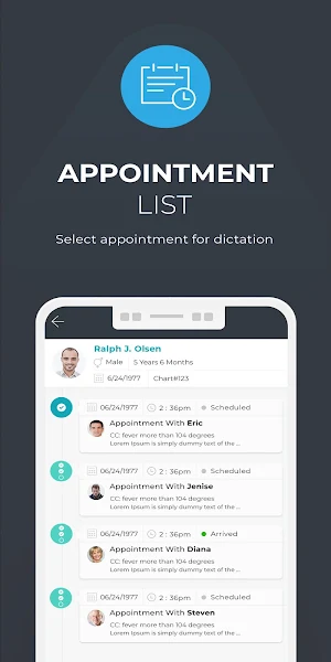 OmniOne Dictation Screenshot 1