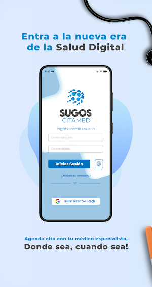 SUGOS citas médicas Screenshot 0